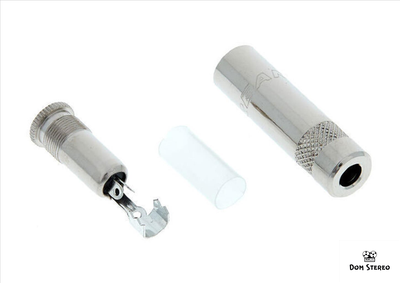 Изображение REAN by Neutrik NYS240L кабельный разъем Jack 3.5мм TRS (стерео) гнездо