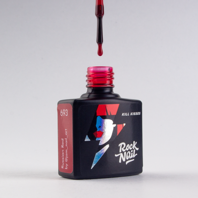 Гель-лак RockNail Kill Kisses 693 Russian Red 10 мл