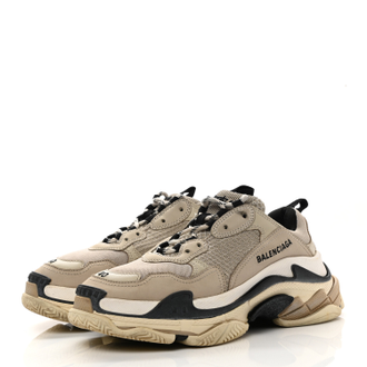 Кроссовки Balenciaga Triple S серые с черным