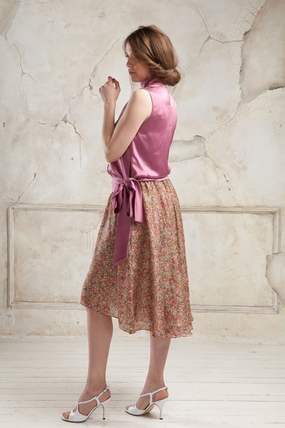 Топ Saten rosa Silk collection