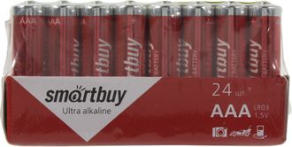 Батарейка AAA щелочная Smartbuy SBBA-3A24S 1.5V 24 шт