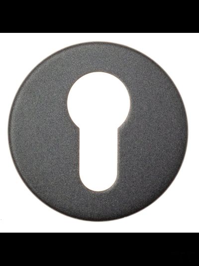 Накладка под цилиндр на круглом основании Fratelli Cattini CYL-7 GA антрацит серый 2 шт.