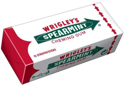 Wrigley Spearmint 39g 15 пластинок (8 шт)