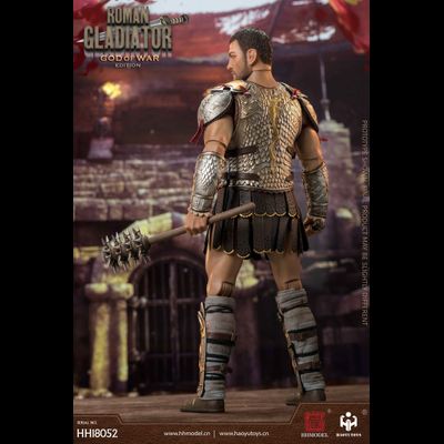 Римский гладиатор в чешуйчатой броне - КОЛЛЕКЦИОННАЯ ФИГУРКА 1/6 scale Imperial Legion Roman Gladiator Ares Version (HH18052) - HAOYUTOYS
