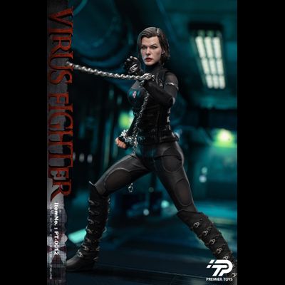 Элис (Мила Йовович, "Обитель Зла 5: Возмездие") - Коллекционная ФИГУРКА 1/6 virus fighter (PT-0012) - Premier Toys