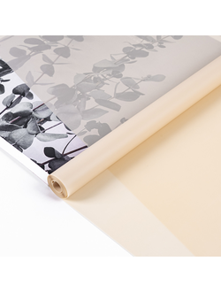 Пленка "Лак Pastel" 59см 180гр Нежно-персиковый (пр-во Россия) ПЭ01/3