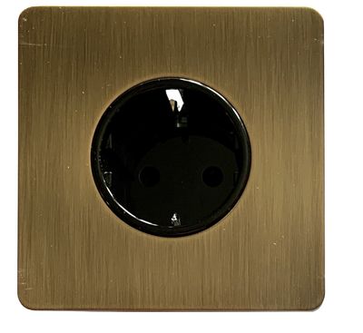 Розетка с заземлением T&amp;J Electric Ultimate II Antique Bronze