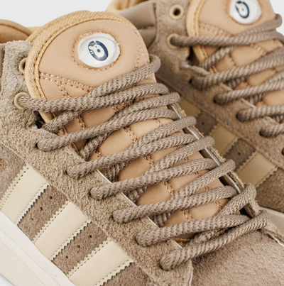 Adidas Campus With Fur Beige White с мехом
