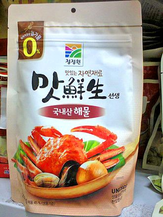 Приправа (бульон) из морепродуктов 250г (Корея)