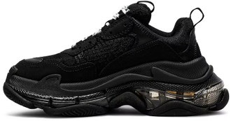 Кроссовки Balenciaga Triple S Sneaker Clear Sole Black