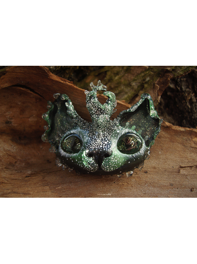 Фэнтези-брошь "Лесной ЛосеРог" из серии Лесных КотоРогов