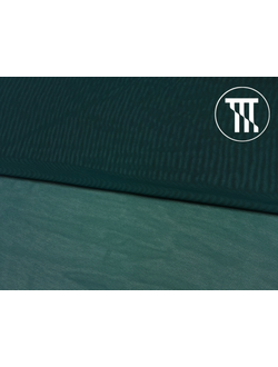 Сетка-стрейч принт, цв. Малахитовый