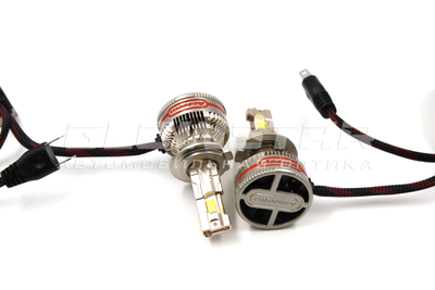 Aozoom P15 H7 с вентилятором, 12V 85W 10000Lm (комплект, 2шт)