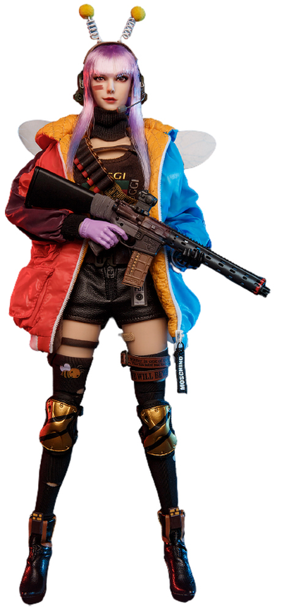 Пчелка, девушка-стрелок - КОЛЛЕКЦИОННАЯ ФИГУРКА 1/6 scale END BEE GIRL (GD97003) - GDTOYS