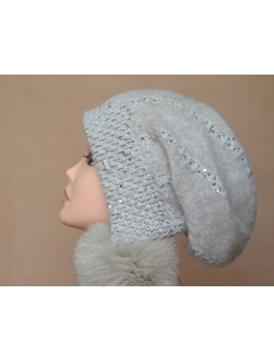 Визио шапка Италия с помпонами 6159 коллекция Vizio 2019 фото