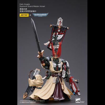 Верховный великий магистр Темных Ангелов Азраил (Warhammer 40k) - КОЛЛЕКЦИОННАЯ ФИГУРКА 1/18 Dark Angels Supreme Grand Master Azrael (JT7899) - JOYTOY