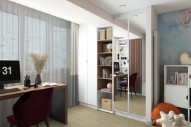 Ул. Фадеева. 3-х комнатная квартира 80 м.кв. Детская