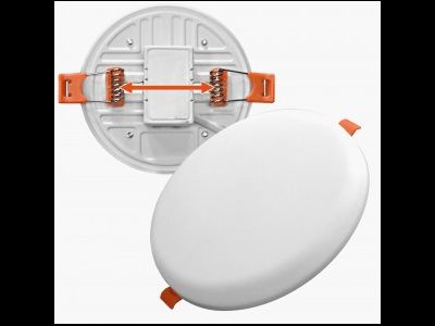 IONICH св-к встр. св/д даунлайт без рамки любое отверст d50-60 9W(720lm) 4000K 4K круг 100x35 1586