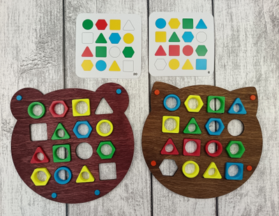 Сортер "Кошки - мишки"