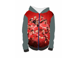 Толстовка 3D с полной запечаткой Манчестер Юнайтед, Manchester United FC №3