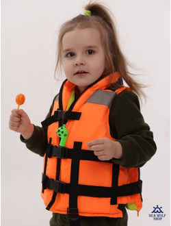Жилет спасательный до 30кг БК "Водник Junior" ГОСТ