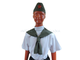 Детский костюм военный №1 (пилотка 50 р-ра, воротник хб) со звездой