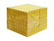 Салфетки Перышко 2 слоя, 85л/уп желтые в горох в коробке