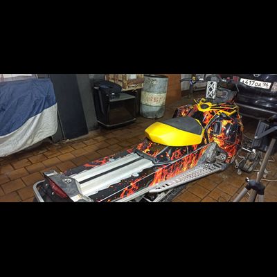 Наклейки на снегоход SKI DOO Summit 2008 - 2013 №3224