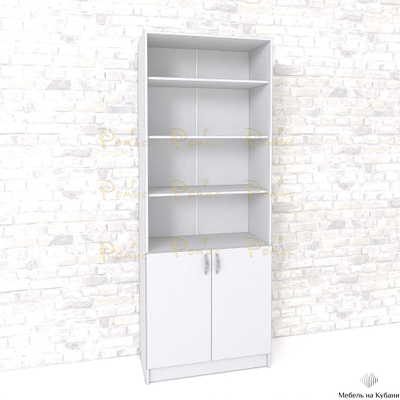 Белый тиснёный