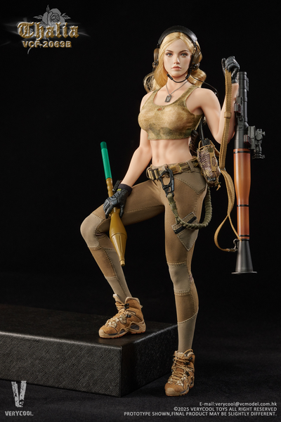 ПРЕДЗАКАЗ - Боевая подруга Талия - Коллекционная фигурка 1/6  Desert Female Soldier Thalia Blonde Hair (VCF-2069B) - VERYCOOL ?ЦЕНА: 25900 РУБ.?