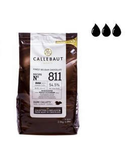 Шоколад темный 54,5%  Barry Callebaut 2,5 кг, Бельгия