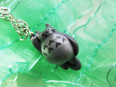 Тоторик. Кулон в виде Тоторо из мультфильма "Мой сосед Тоторо"