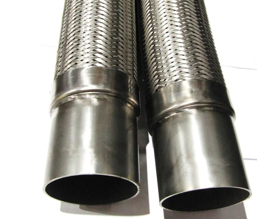 МРВД Металлорукав высокого давления из нержавеющей стали с патрубками под приварку