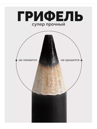 Карандаш для глаз косметический контурный  BelorDesign