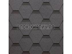 Гибкая черепица Docke pie standart сота серый