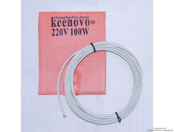 Гибкая нагревающая пластина 100 Вт 220 В (101х127) (терм.90) Keenovo