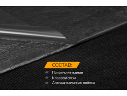 Уплотнительный лист JUMBO acoustics 1.5 (размеры 1.5 х 700 х 1000 мм, упаковка 10 шт.) материал нетканное полотно