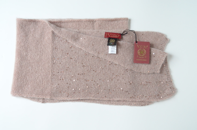 Vizio Италия 1042 S шарф розовый с пайетками