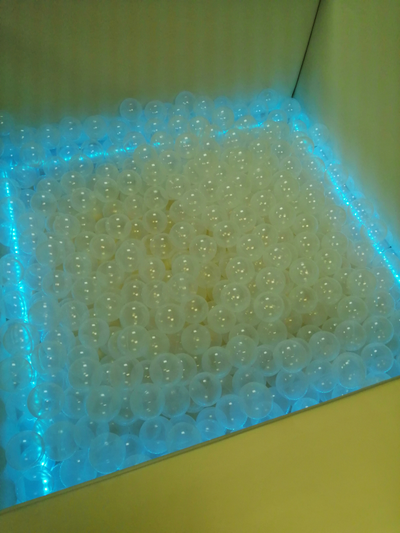 Сухой бассейн сенсорный с регулируемой подсветкой (каркасный)