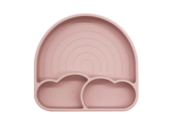 Тарелка секционная ПЫЛЬНАЯ РОЗА