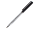 Ручка подарочная шариковая GALANT "Landsberg", корпус серебристый с черным, хромированные детали, пишущий узел 0,7 мм, синяя, 141013