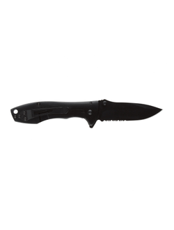 Нож складной Stinger,80мм,черный,сталь/алюминий (черный),FK-721BK