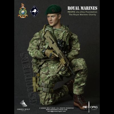 ПРЕДЗАКАЗ - Королевский морской пехотинец (Том Харди) - Коллекционная фигурка 1/6 Scale British Royal Marine REORG Figure Featuring TOM HARDY (GWG-011) - Green Wolf Gear