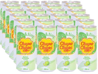 Chupa Chups Газированный Напиток Дыня крем 250мл (24)