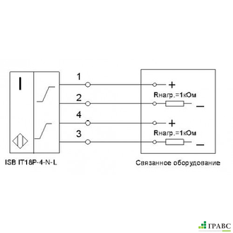Взрывозащищенный (взрывобезопасный) датчик ISN IT18P-4-N-L