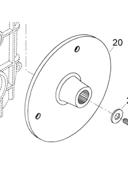 Тормозной диск оригинал BRP 605350507/605354606/M5341089/M5344710/605353250 для BRP LYNX/Ski-Doo