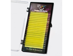 ЖЕЛТЫЕ РЕСНИЦЫ, АЙБЬЮТИ, (20 ЛЕНТ),  С 0,15  МИКС 8-14 мм