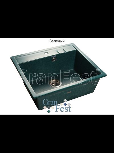 Керамическая мойка Granfest Гранфест QUADRO GF-Q560 1 секционная мойка с отверстием под смеситель