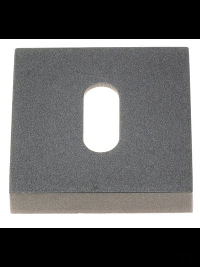 Накладка под ключ буратино на квадратном основании Fratelli Cattini KEY-8 GA антрацит серый 2 шт.