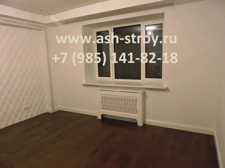 Капитальный ремонт однокомнатной квартиры г. Домодедово. 3D панели в интерьере